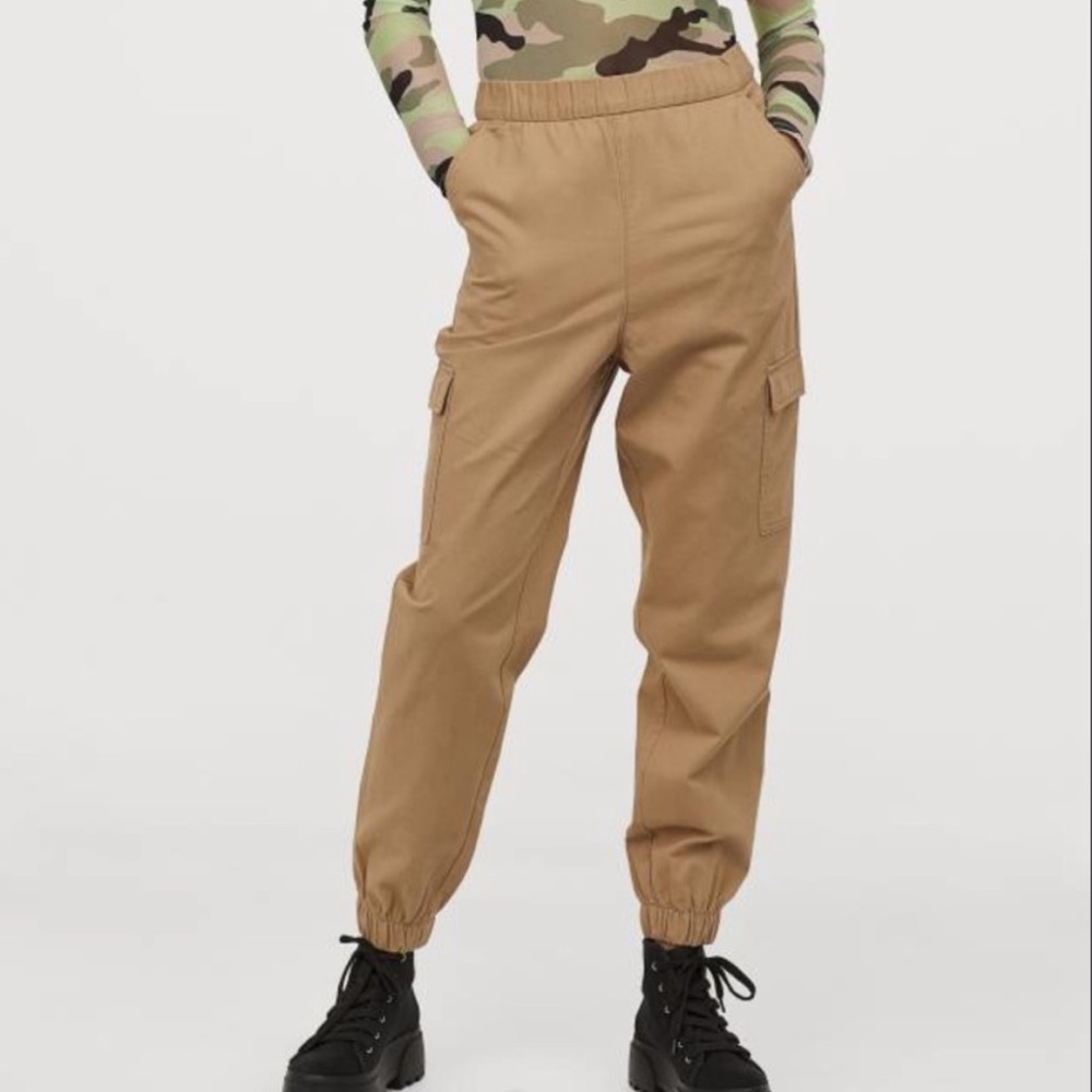 H&M Twill Cargo Pants size 2